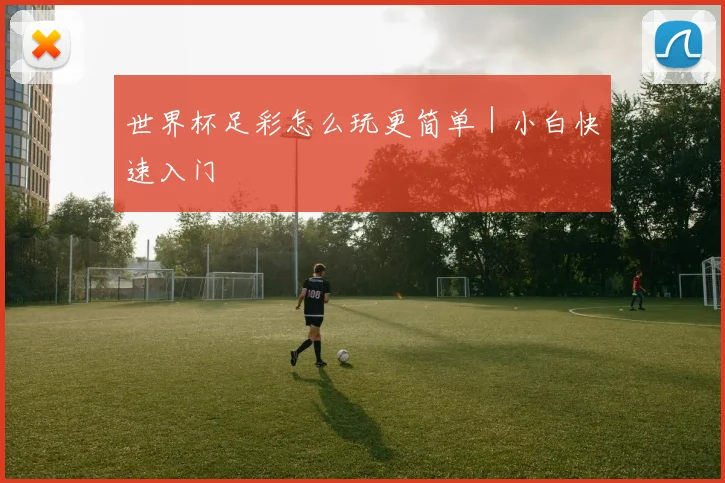 世界杯足彩怎么玩更简单｜小白快速入门