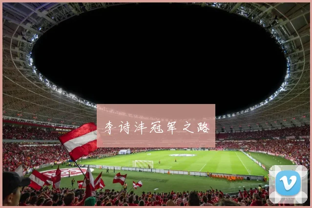李诗沣冠军之路